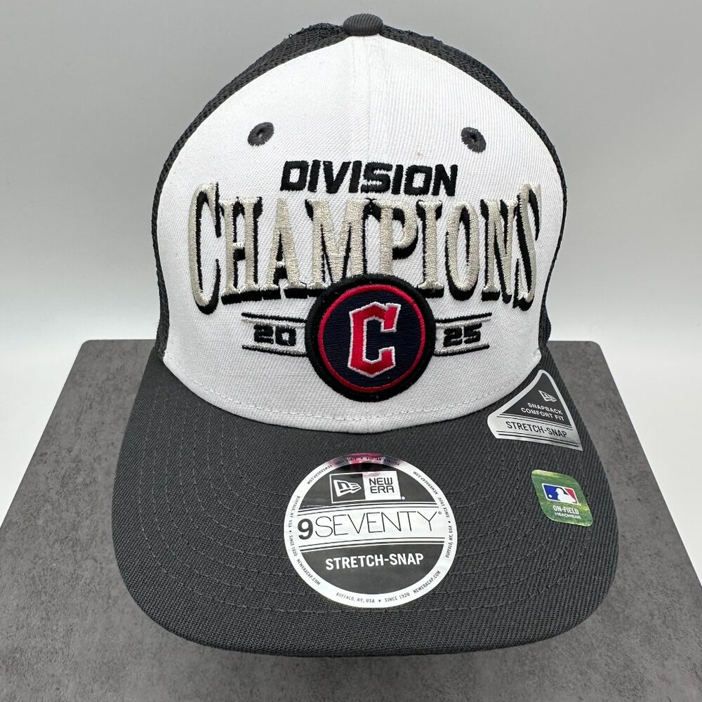 New Era 9SEVENTY Cleveland Guardians 2025 Locker Room Division‎ Champs Snap Hat
